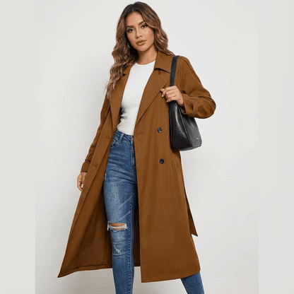 Longline Trench Coat for Everyday Style
