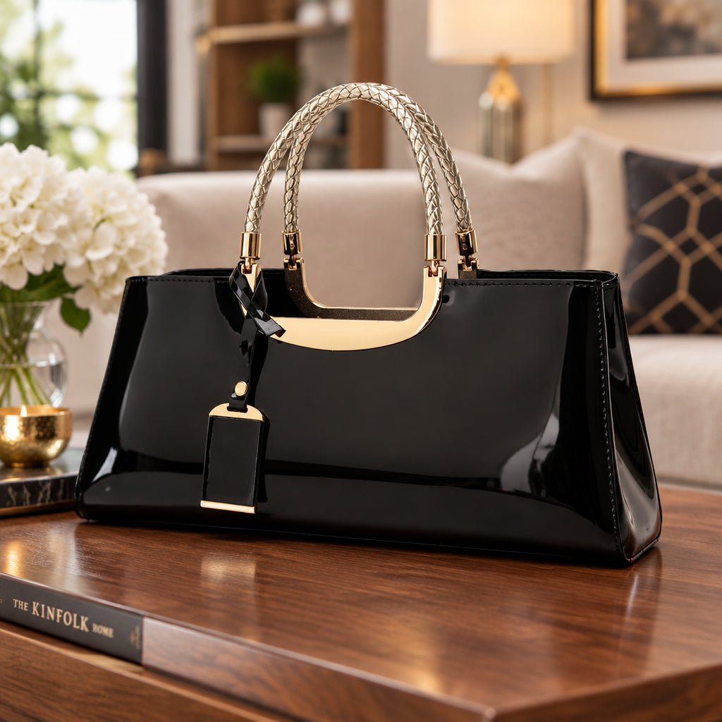 Gia | Women's High-Shine Statement Handbag