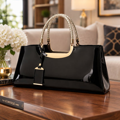 Gia | Women's High-Shine Statement Handbag