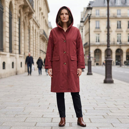 Faye | Women's Structured Trench Style Coat