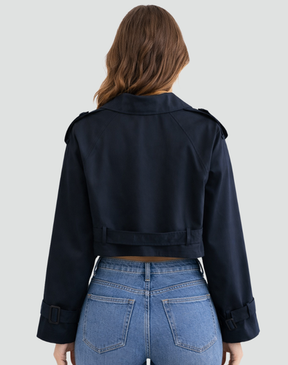 Nova | Kurzer legerer Layering-Parka für Damen