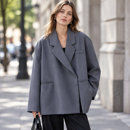 Reese | Lässiger, oversized geschnittener Blazer für Damen