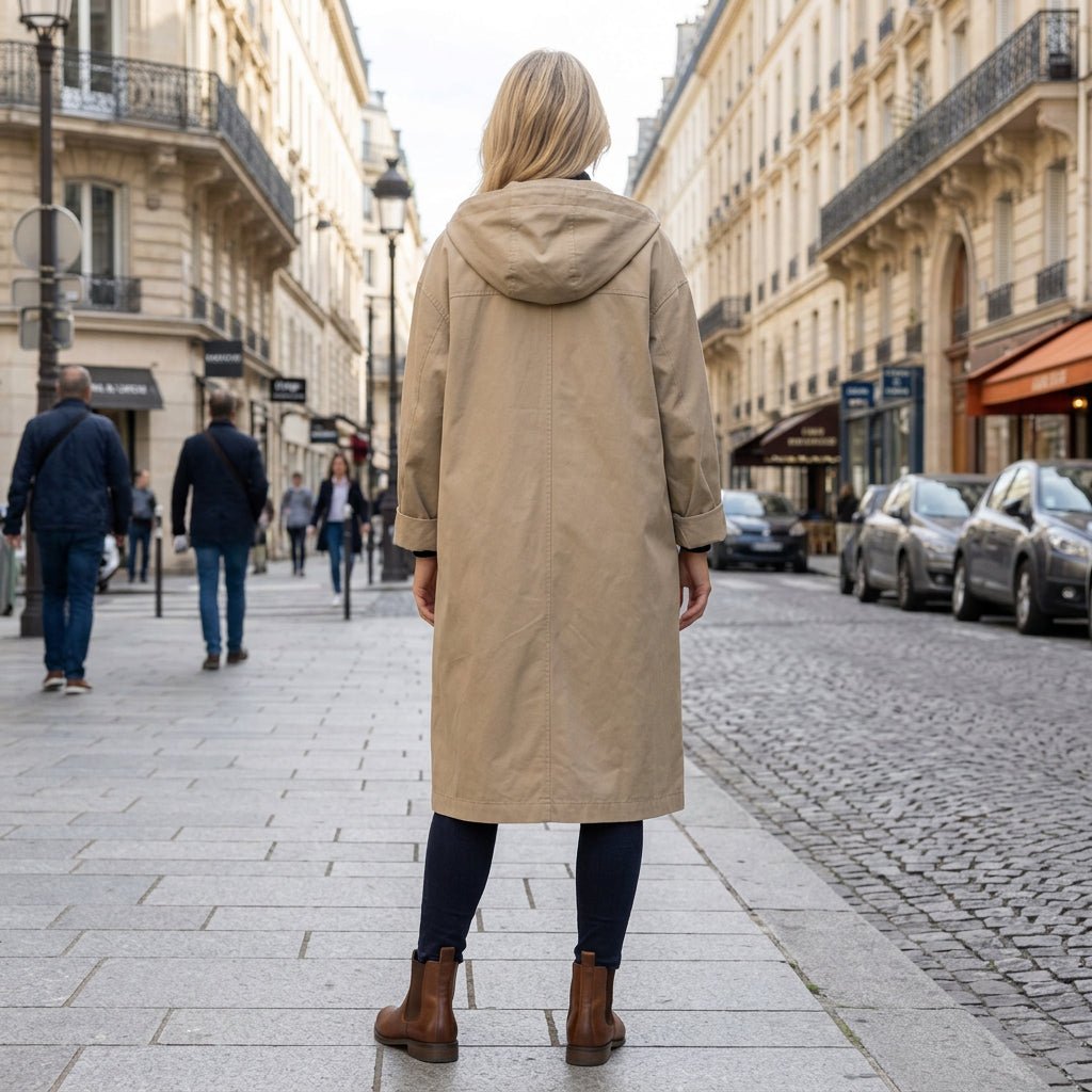 Faye | Women's Structured Trench Style Coat