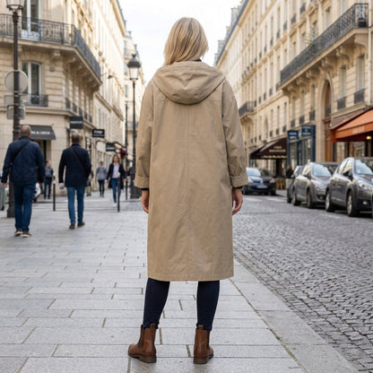 Faye | Women's Structured Trench Style Coat