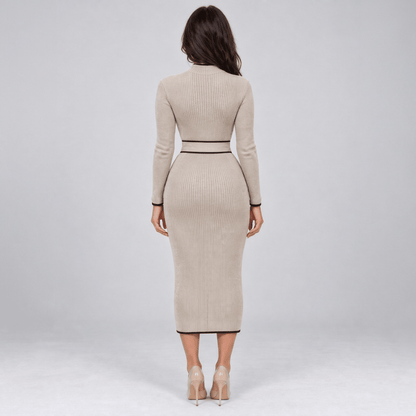 Faye dress, back view