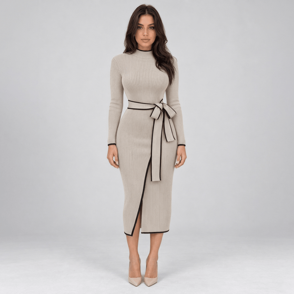 Faye dress, front view