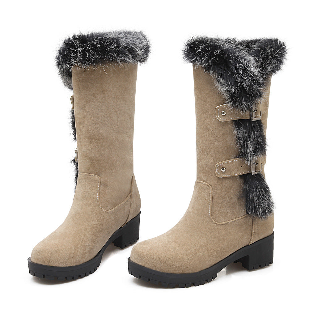 Harlow | Winter-Wanderstiefel für Damen mit mittlerem Schaft