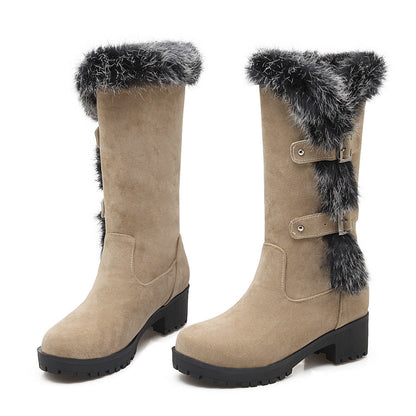 Harlow | Winter-Wanderstiefel für Damen mit mittlerem Schaft