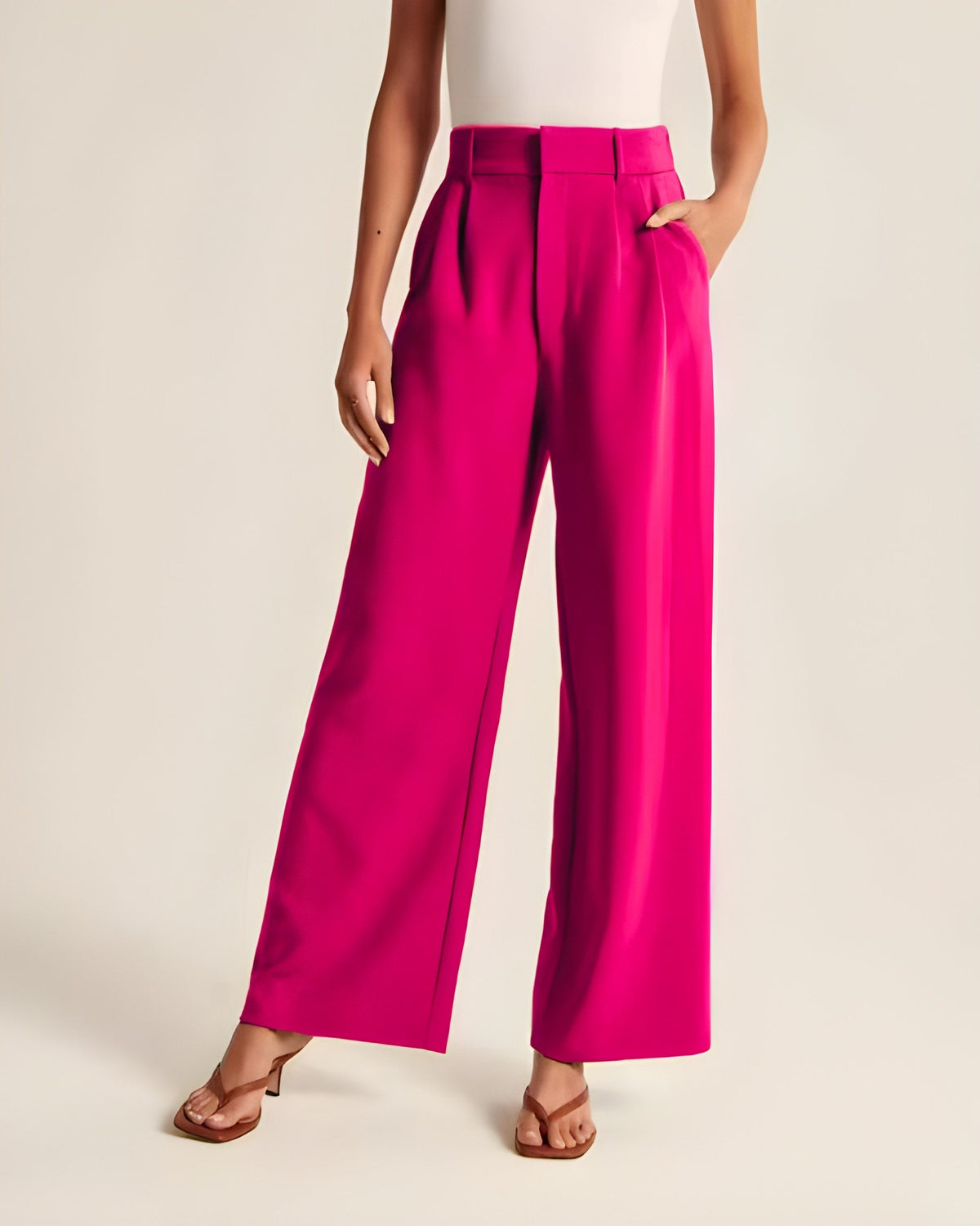 Billie | Women's Wide-Leg Smart Casual Trousers