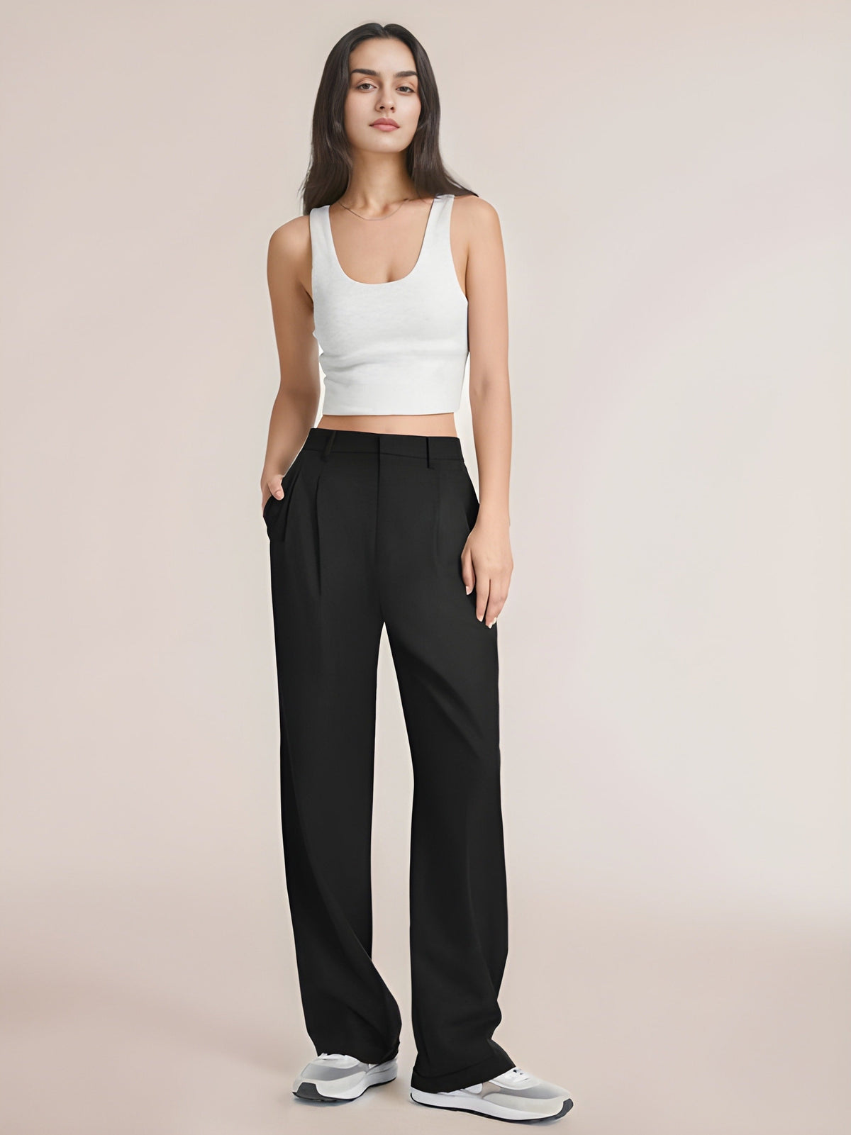 Billie | Women's Wide-Leg Smart Casual Trousers