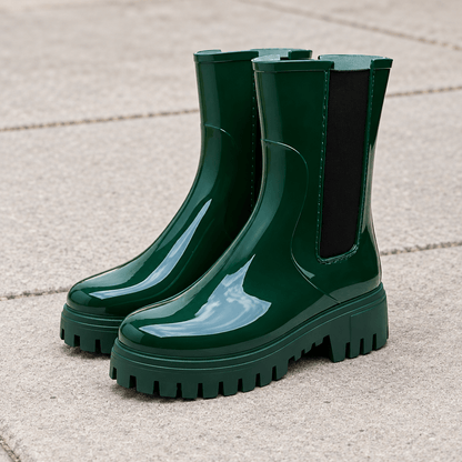 Glenda | Women's Lug Sole Rain Boots for Wet Weather