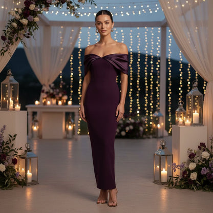 Juno | Women's Off-Shoulder Evening Dress