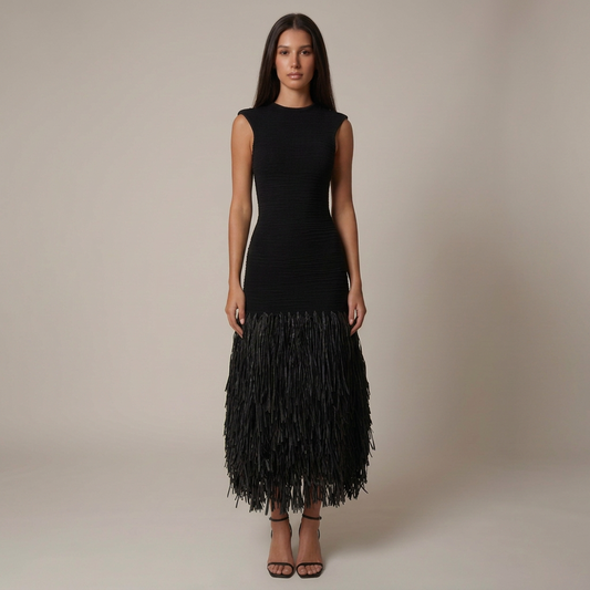 Sloane | Women's Statement Fringe Party Dress