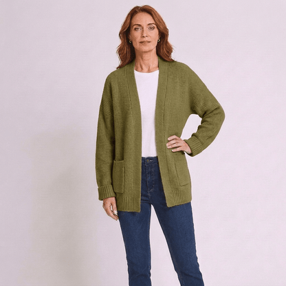 Faye | Women's Open-Front Cardigan with Pockets