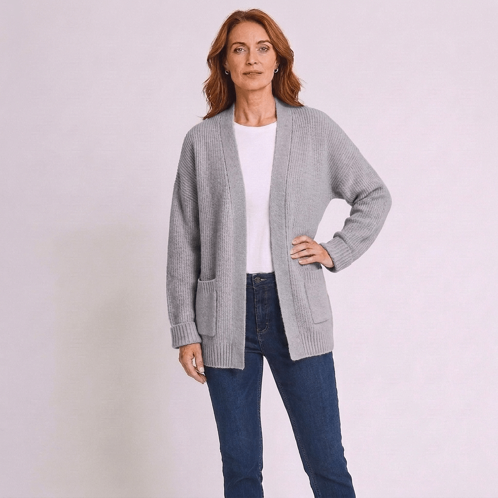 Faye | Women's Open-Front Cardigan with Pockets