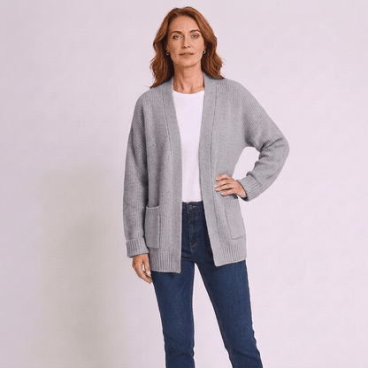 Faye | Women's Open-Front Cardigan with Pockets