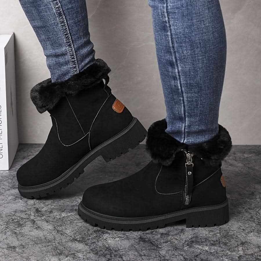 Roxana | Women's Elegant Winter Ankle Boots with Warm Lining