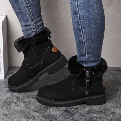 Roxana | Women's Elegant Winter Ankle Boots with Warm Lining