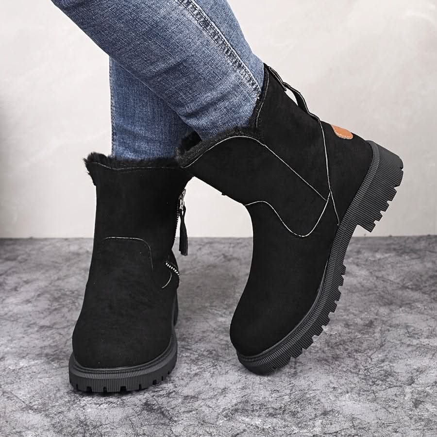 Roxana | Women's Elegant Winter Ankle Boots with Warm Lining