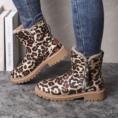 Roxana | Women's Elegant Winter Ankle Boots with Warm Lining