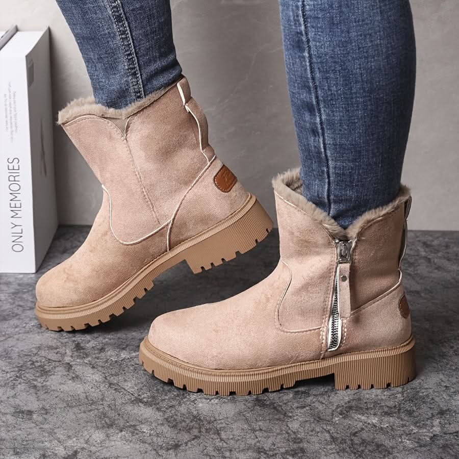 Roxana | Women's Elegant Winter Ankle Boots with Warm Lining
