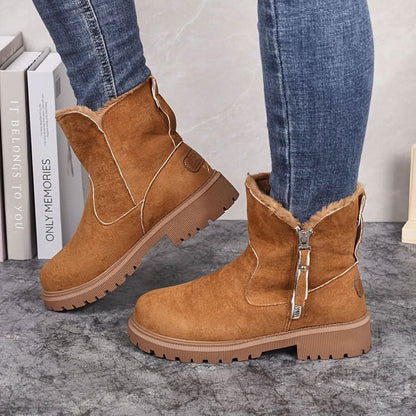 Roxana | Women's Elegant Winter Ankle Boots with Warm Lining