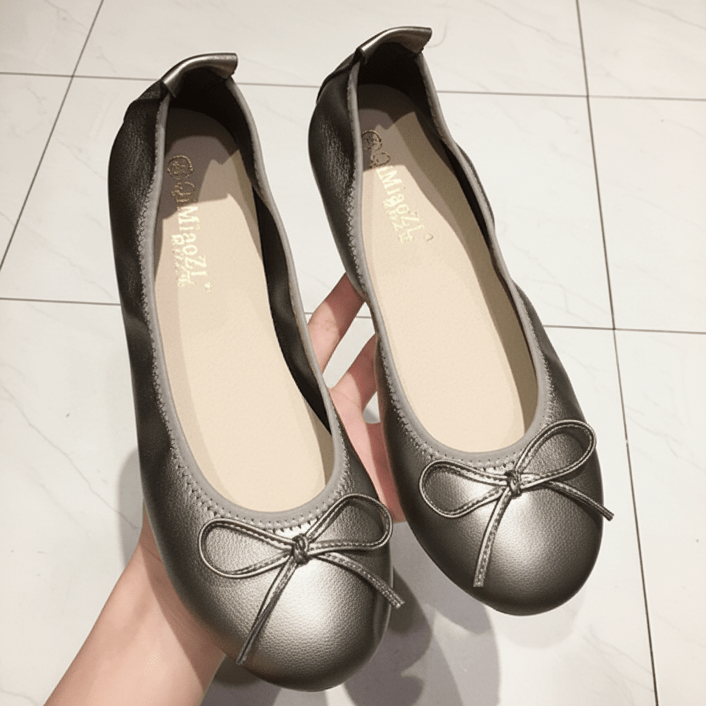 Nika | Ballerinas für Damen mit Schleifendetail