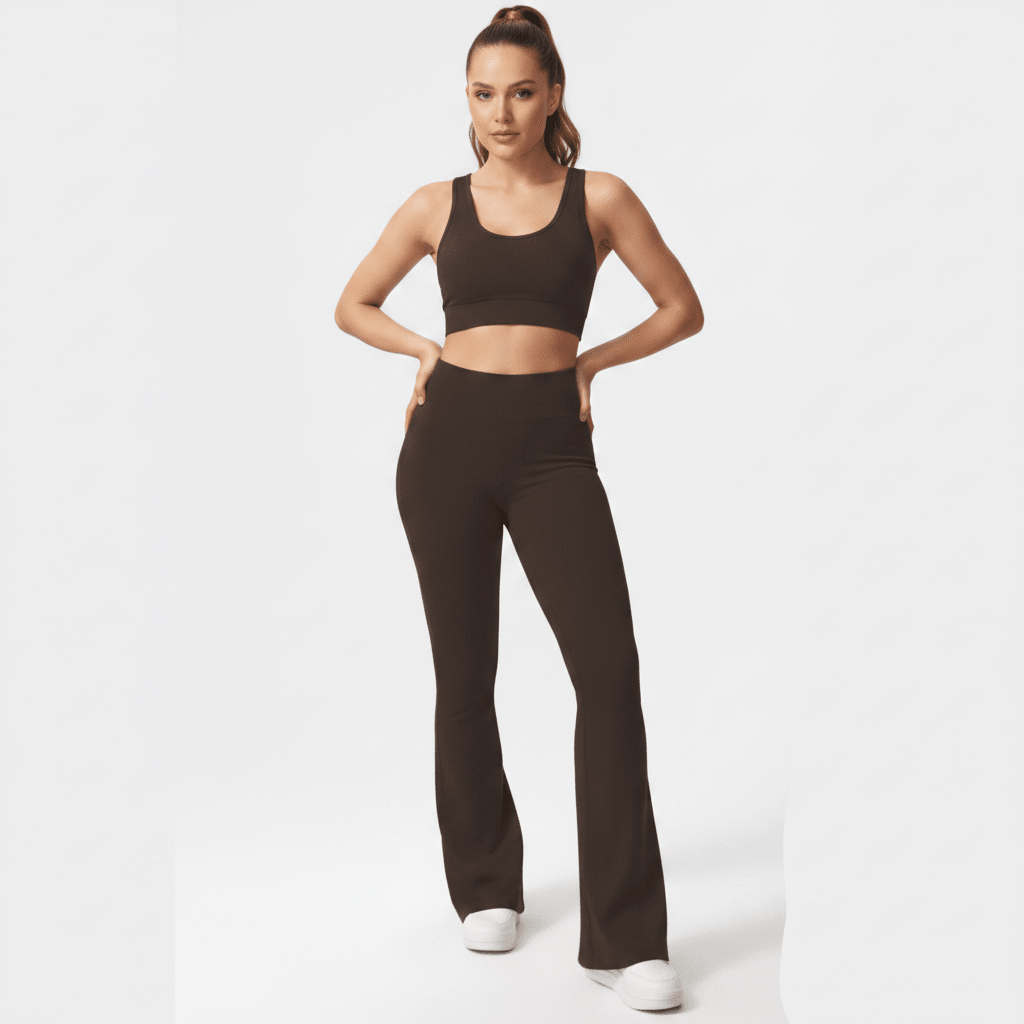 Bree | Women's High Stretch Wide Leg Yoga Trousers with Pockets