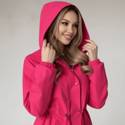 Dakota | Women's Long Hooded Softshell Jacket