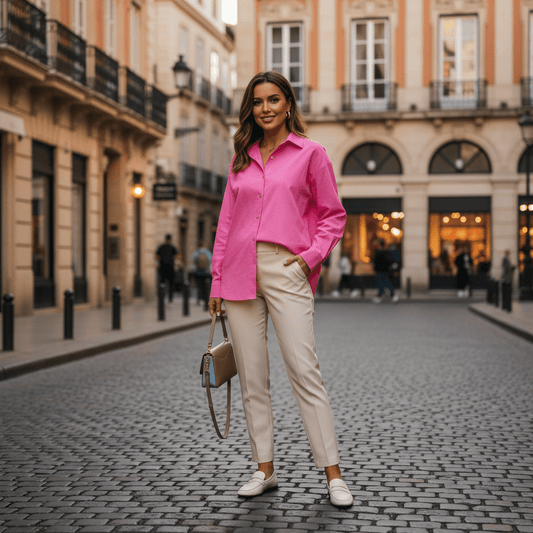 Quinn | Women's Vintage Collar Blouse Top