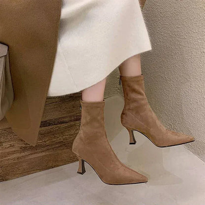 Romy | Women's Pointed-Toe Stiletto Ankle Boots