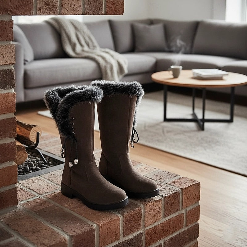 Knöchelhohe Winterstiefel