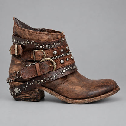 Lyra | Winterliche Stiefeletten mit Schnalle für Damen