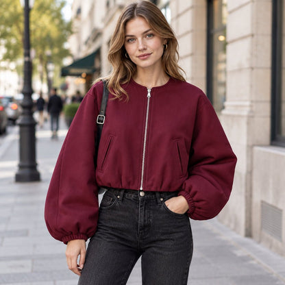 Juno | Leichte Bomberjacke für Damen