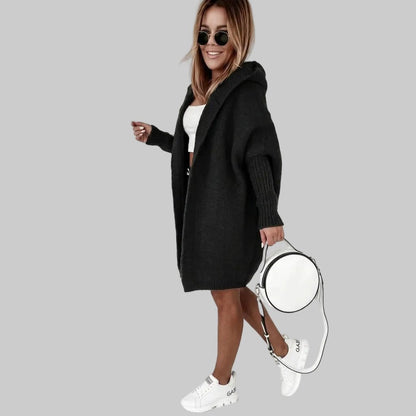 Maren | Women's Oversized Hooded Knit Cardigan