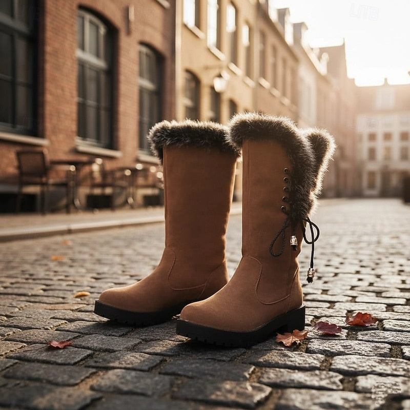 Knöchelhohe Winterstiefel