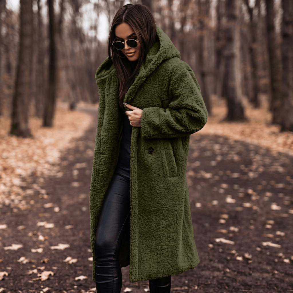 Nova olive green jacket