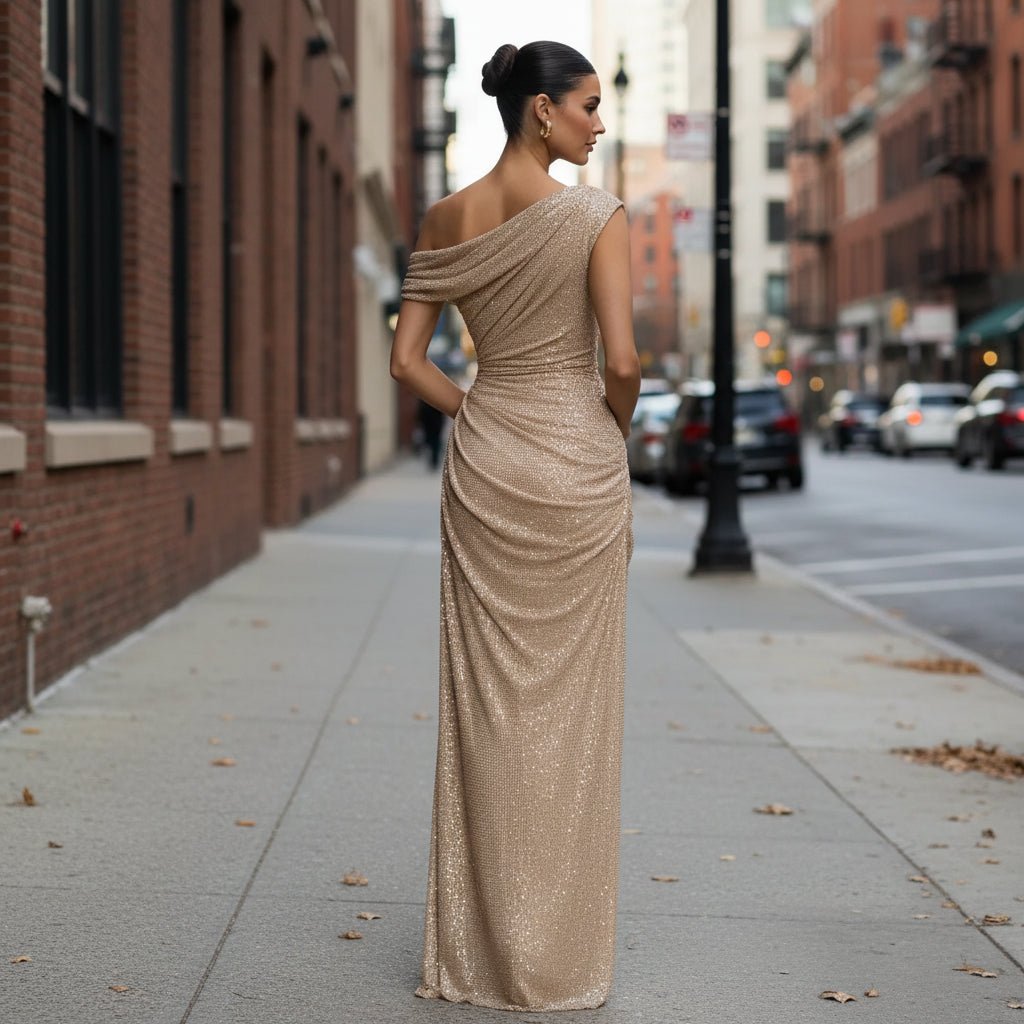 Piper | Schmeichelndes Maxikleid für Damen für besondere Anlässe