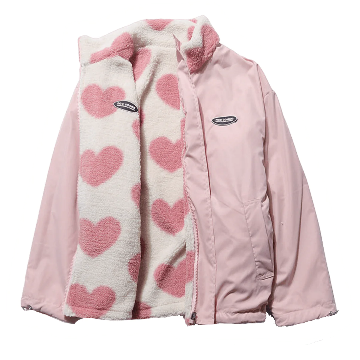 Harlow | Lässige Damenjacke mit Herzdetail