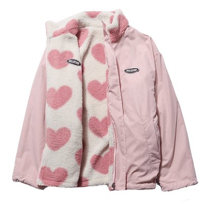 Harlow | Lässige Damenjacke mit Herzdetail