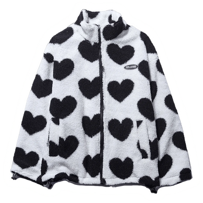 Harlow | Lässige Damenjacke mit Herzdetail