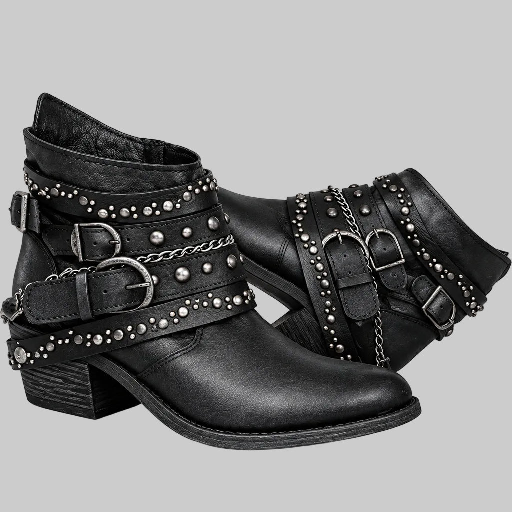 Lyra | Winterliche Stiefeletten mit Schnalle für Damen