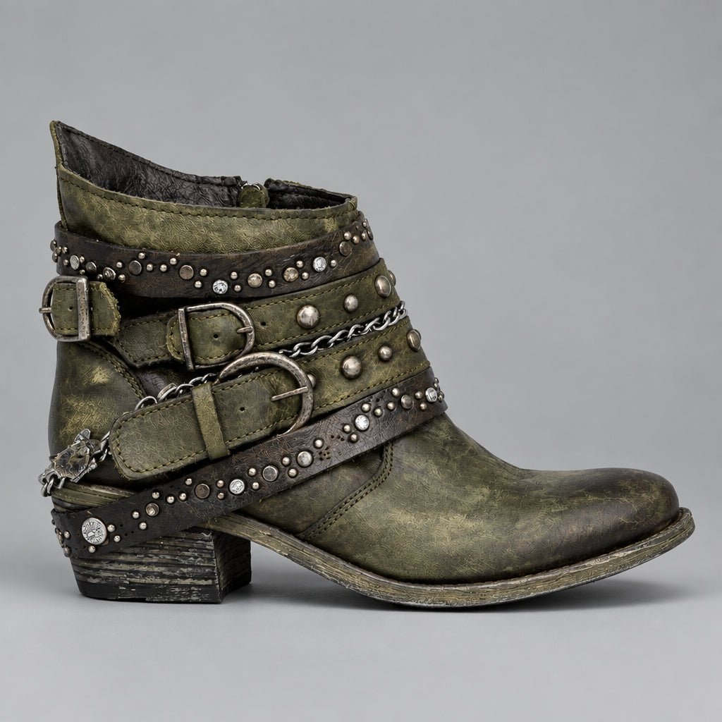 Lyra | Winterliche Stiefeletten mit Schnalle für Damen