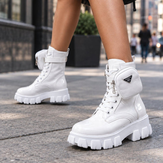 Dina | Women's Platform Ankle Boots for Casual Outfits