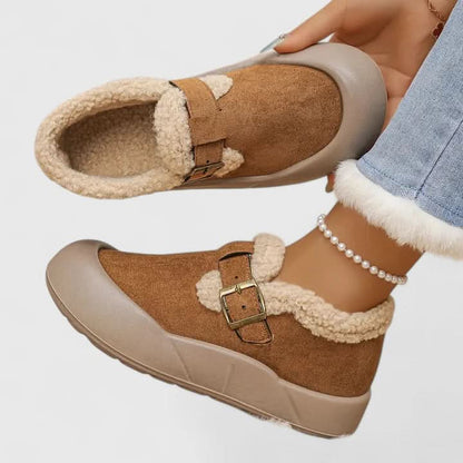Cleo | Women's Buckle Winter Shoes for Cold Weather
