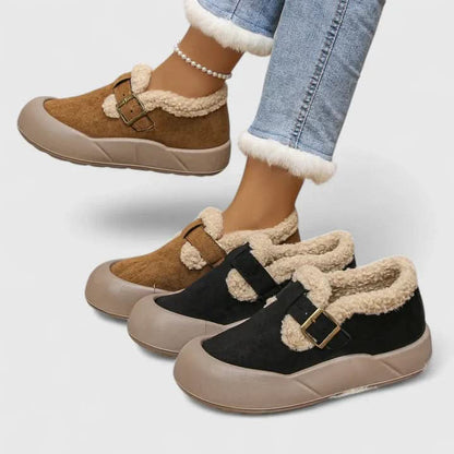 Cleo | Women's Buckle Winter Shoes for Cold Weather