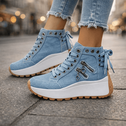 Liv | Women's Platform High-Top Trainers