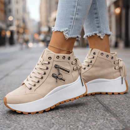 Liv | Women's Platform High-Top Trainers