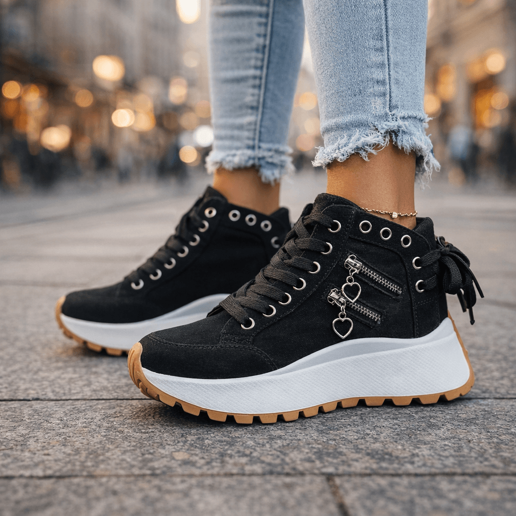 Liv | Women's Platform High-Top Trainers