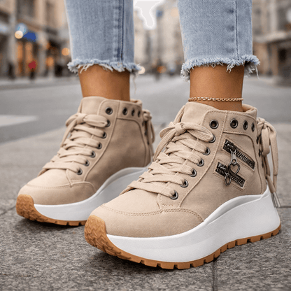 Liv | Women's Platform High-Top Trainers